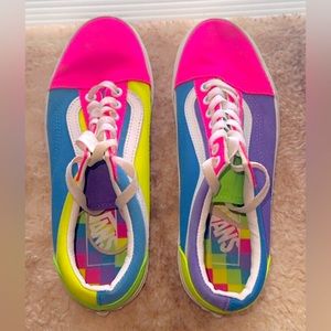 Vans Old Skool Color Block Skate Shoes